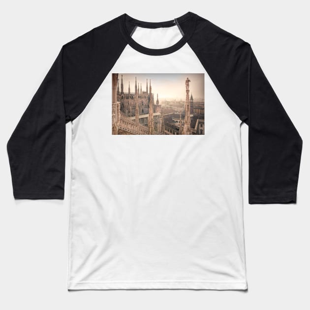 Grandeur Baseball T-Shirt by RJDowns